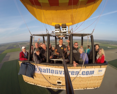 Ballonvaart Nieuwe Niedorp naar Middenmeer